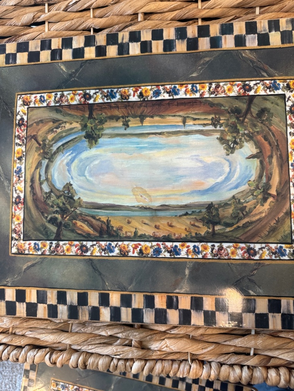 MacKenzie-Childs “Cloud Watching” placemats - Picture 9 of 16